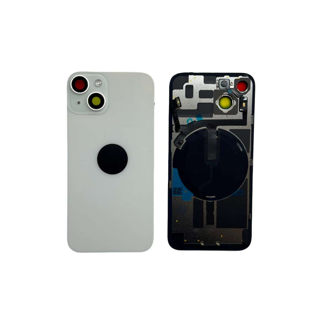 TAPA TRASERA IPHONE 14 BLANCO C/MAGSAFE (OEM)