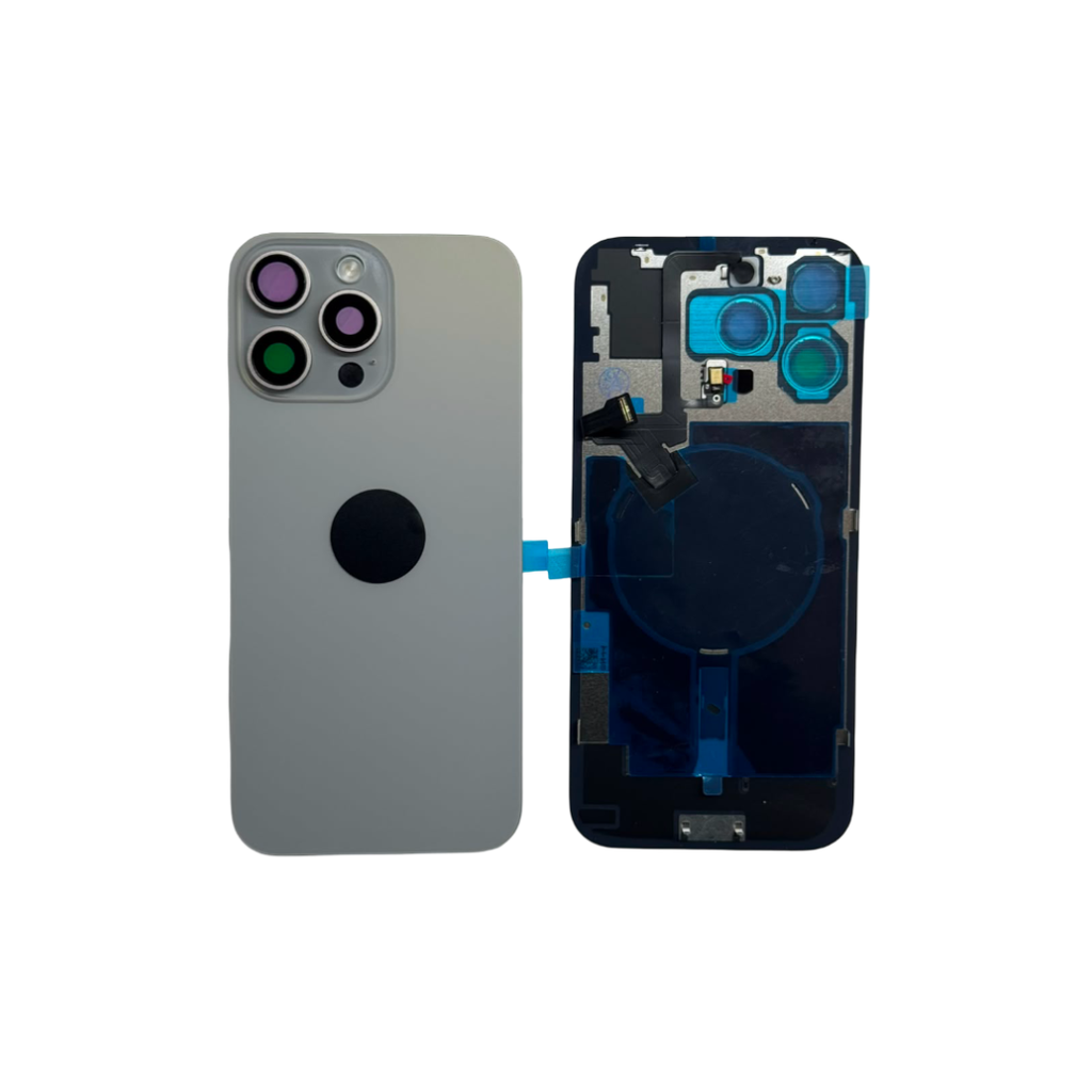 TAPA TRASERA IPHONE 16 PRO MAX NATURAL C/MAGSAFE (OEM)