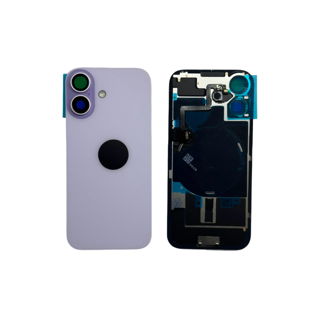 TAPA TRASERA IPHONE 17 MORADO C/MAGSAFE (OEM)