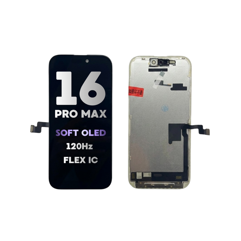 DISPLAY IPHONE 16 PRO MAX SOFT OLED 120HZ FLEX IC
