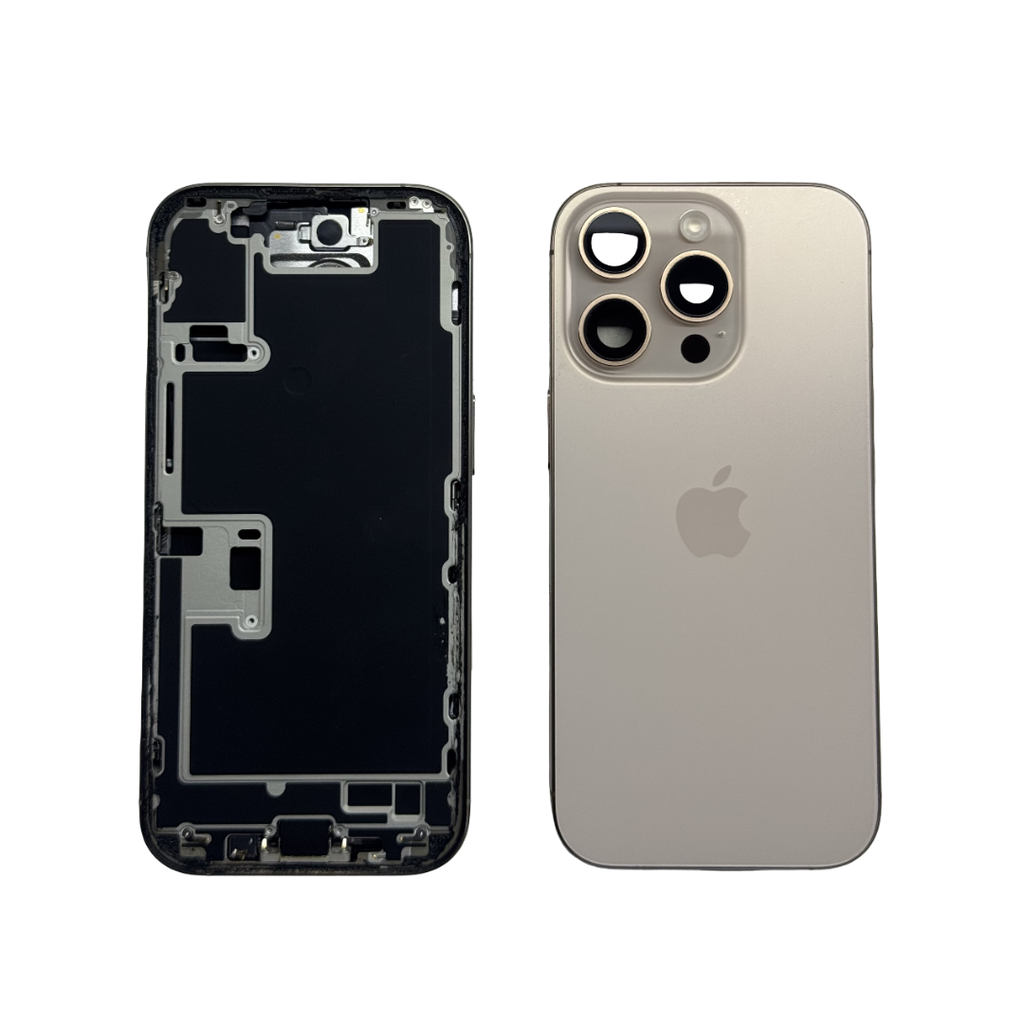 CHASIS COMPLETO IPHONE 16 PRO GRADO A DORADO SIM