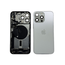 CHASIS COMPLETO IPHONE 15 PRO MAX GRADO A BLANCO SIM
