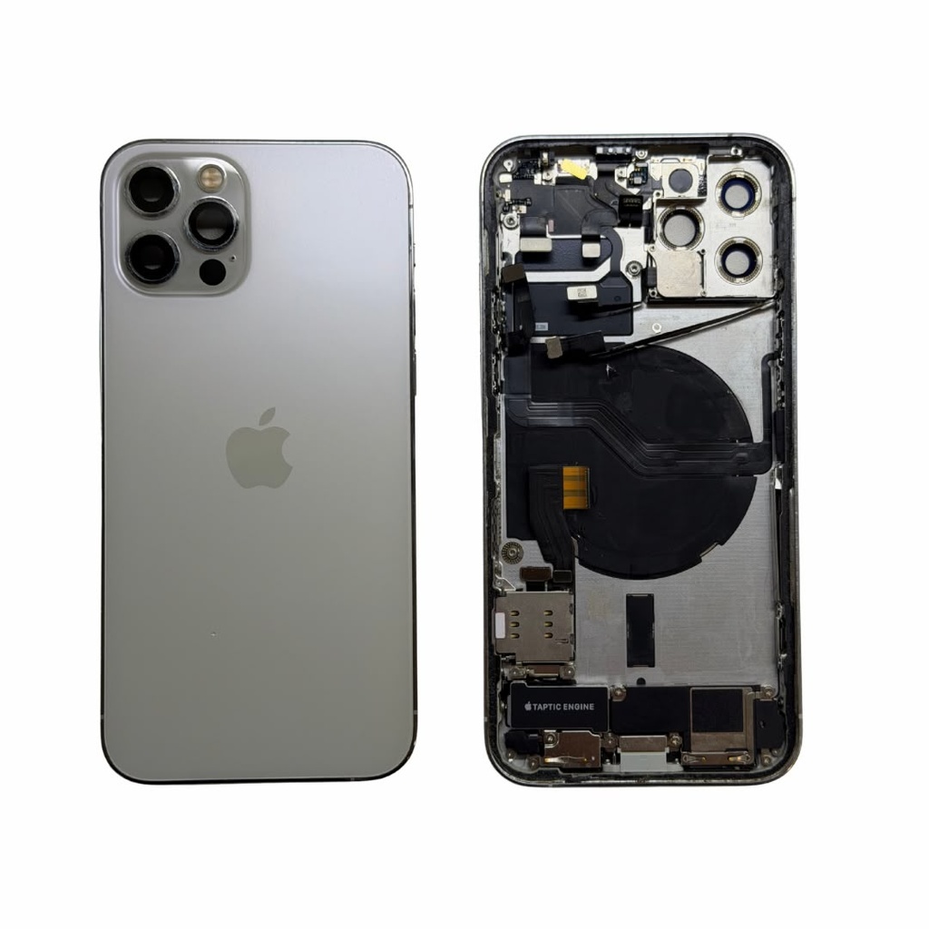 CHASIS COMPLETO IPHONE 12 PRO BLANCO GRADO A