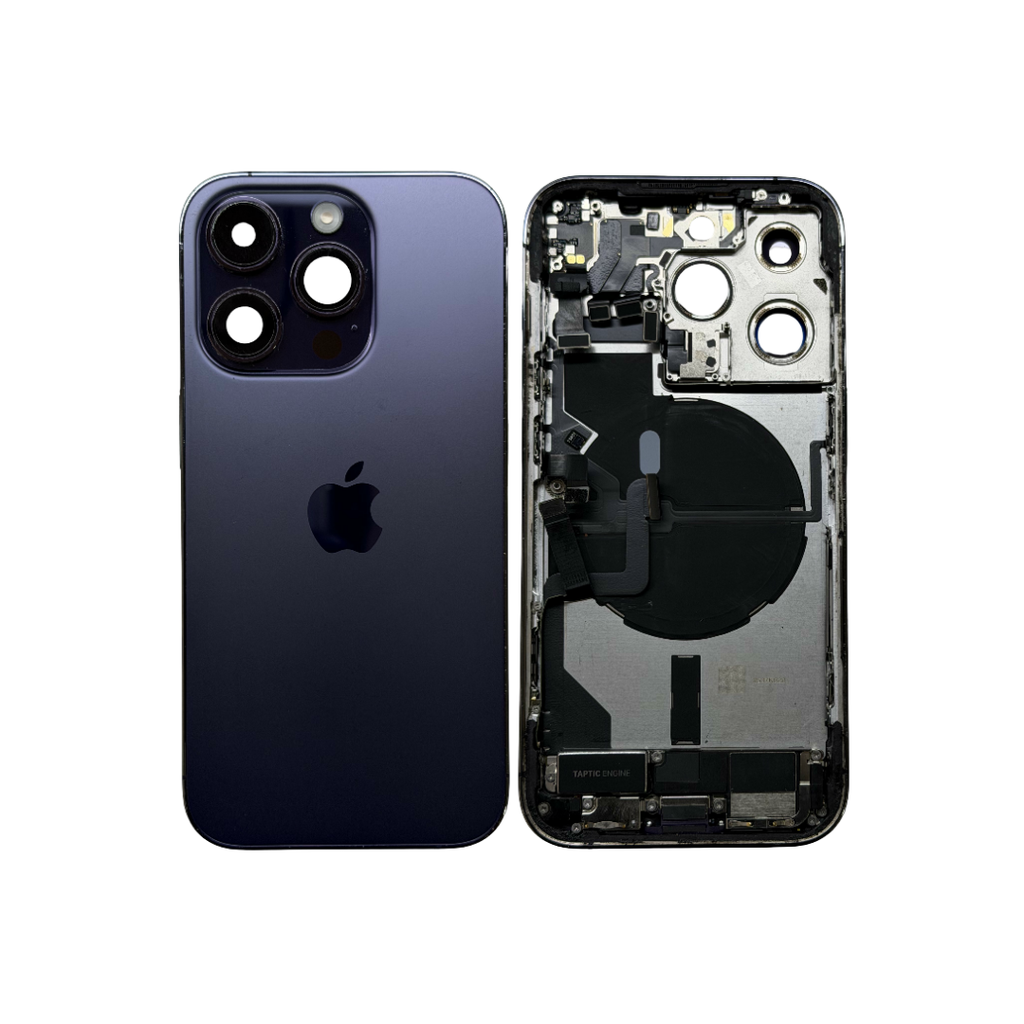 CHASIS COMPLETO IPHONE 14 PRO VIOLETA GRADO B E-SIM
