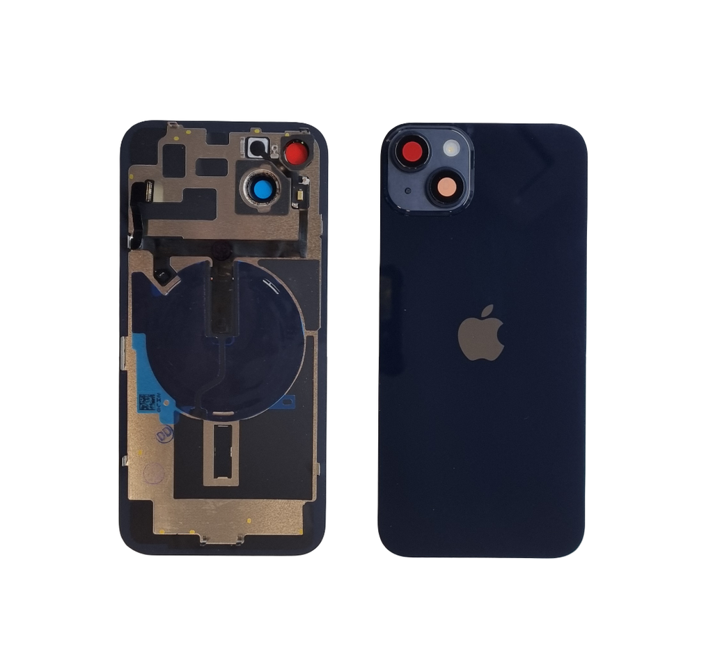 TAPA TRASERA IPHONE 14 PLUS NEGRO C/MAGSAFE (OEM)