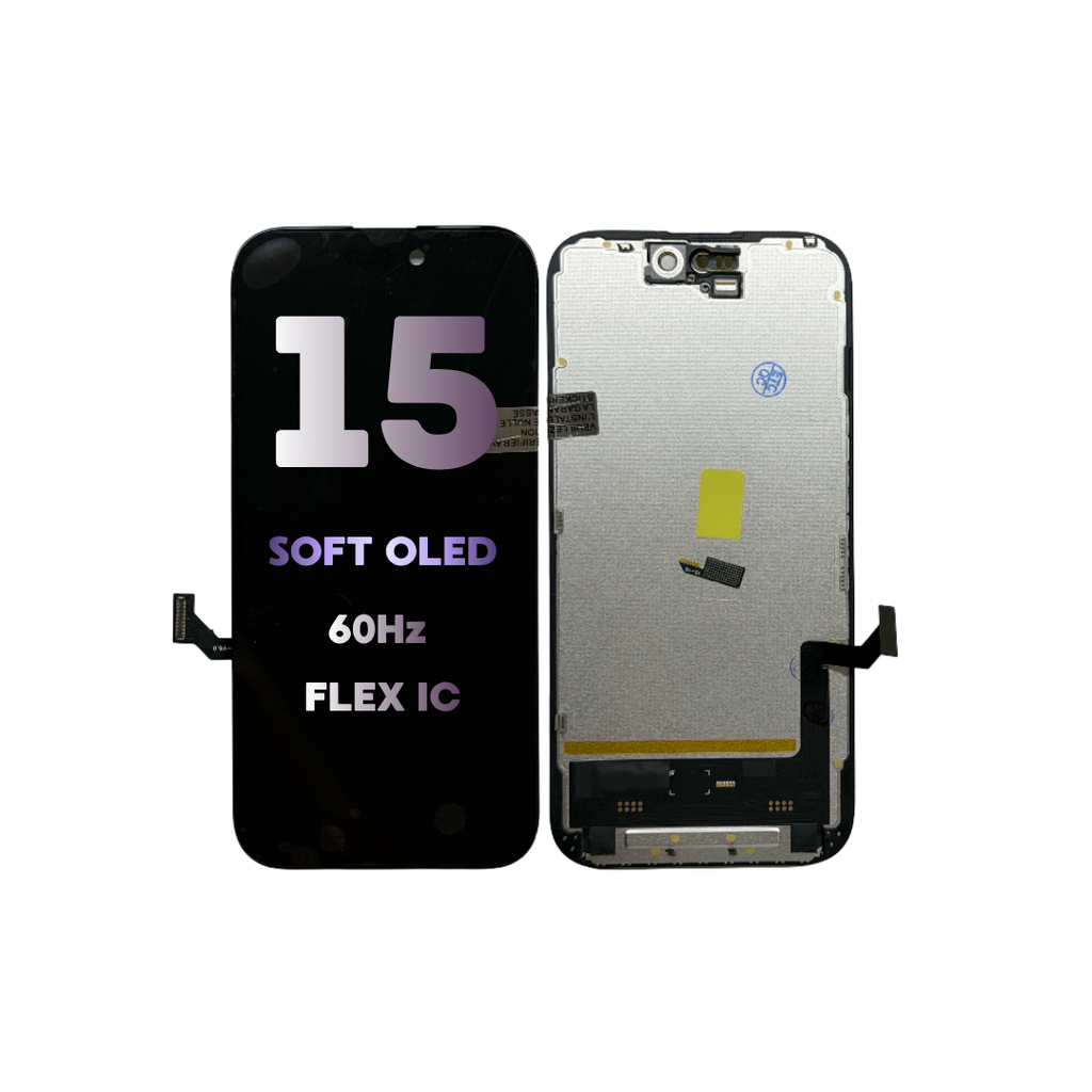 DISPLAY IPHONE 15 SOFT OLED 60HZ FLEX IC