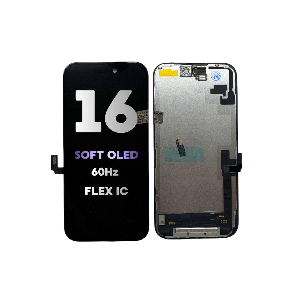 DISPLAY IPHONE 16 SOFT OLED 120 HZ FLEX IC