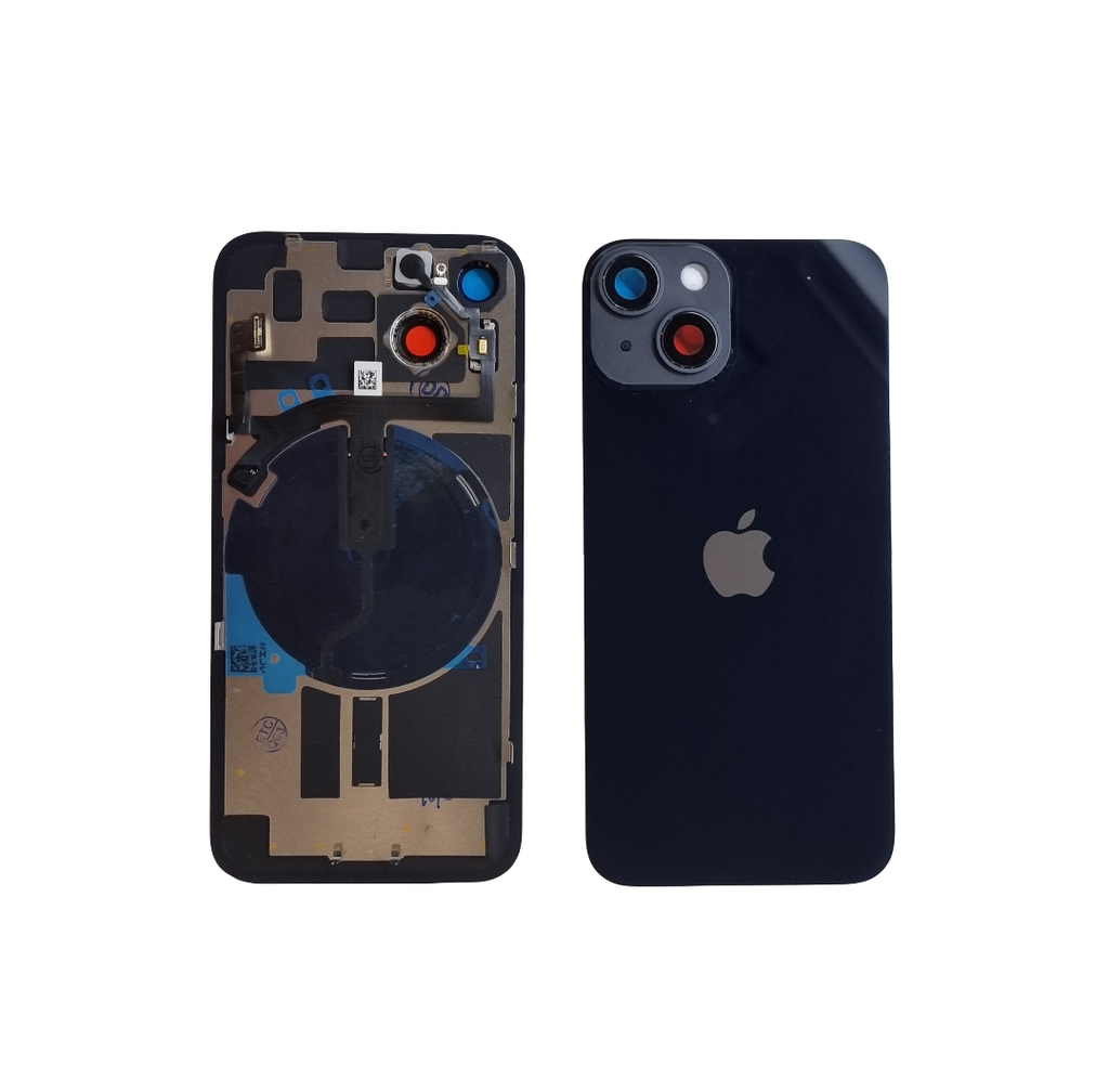 TAPA TRASERA IPHONE 14 NEGRO C/MAGSAFE (OEM)