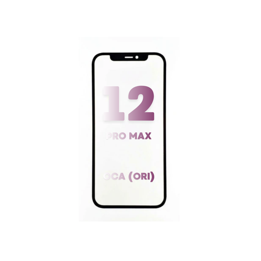 GLASS + OCA IPHONE 12 PRO MAX