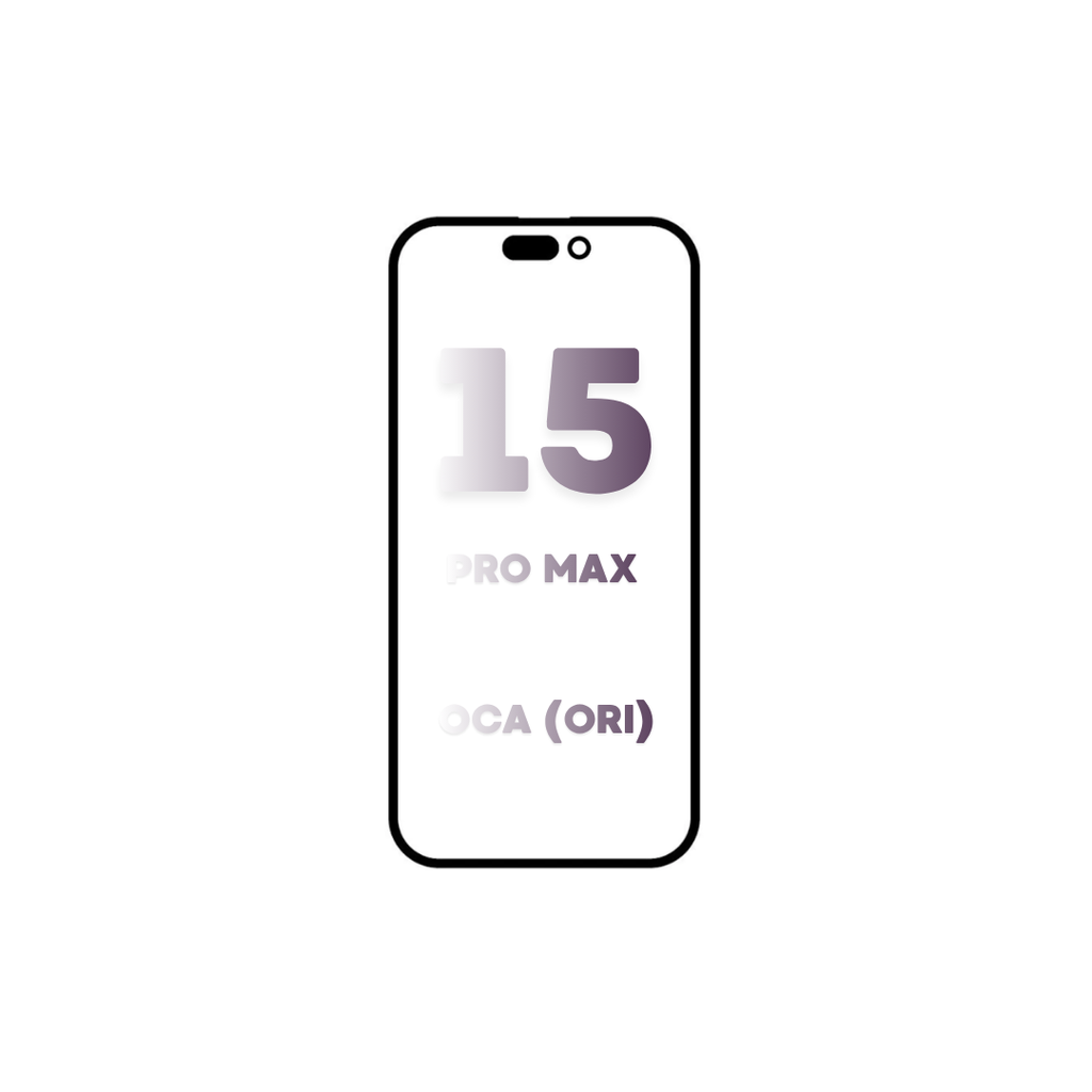 GLASS + OCA IPHONE 15 PRO MAX