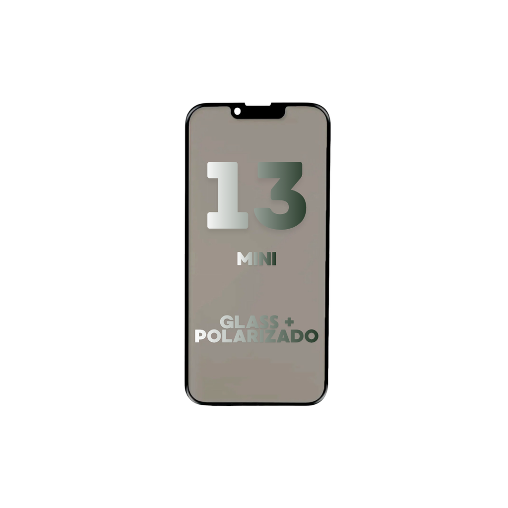 GLASS + POLARIZADO IPHONE 13  MINI
