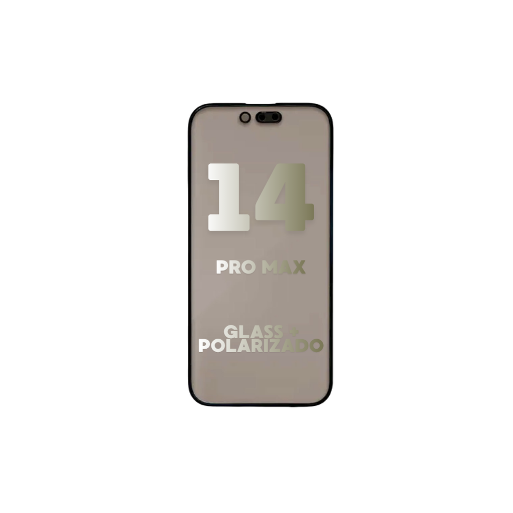 GLASS + POLARIZADO IPHONE 14 PRO MAX