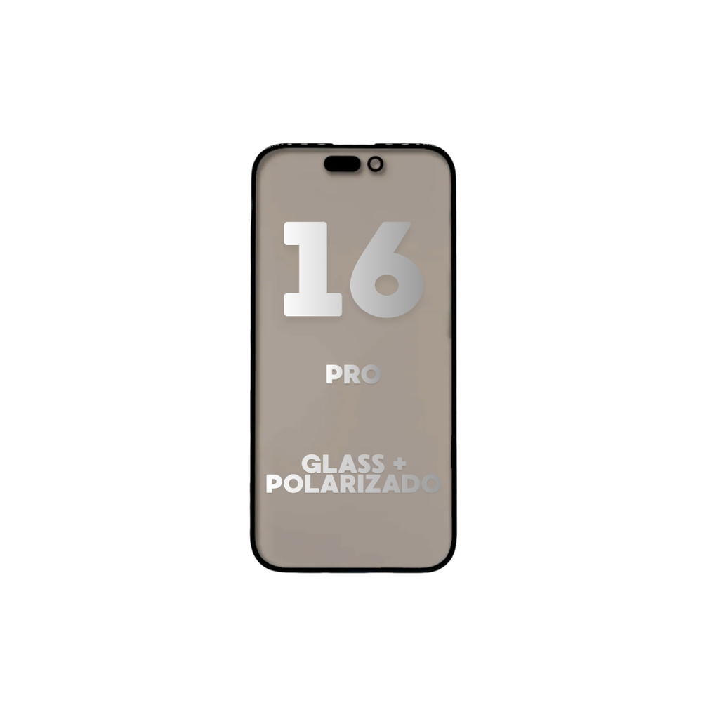 GLASS + POLARIZADO IPHONE 16 PRO