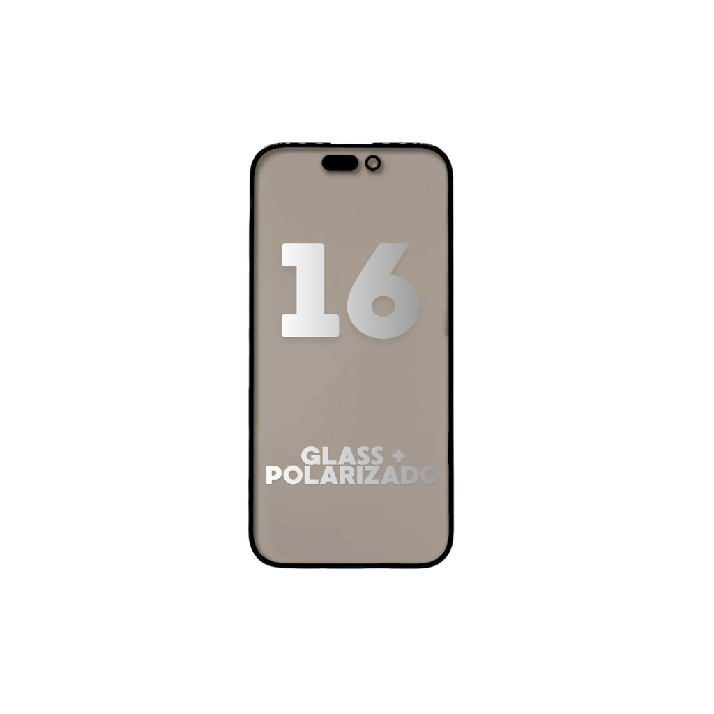 GLASS + POLARIZADO IPHONE 16
