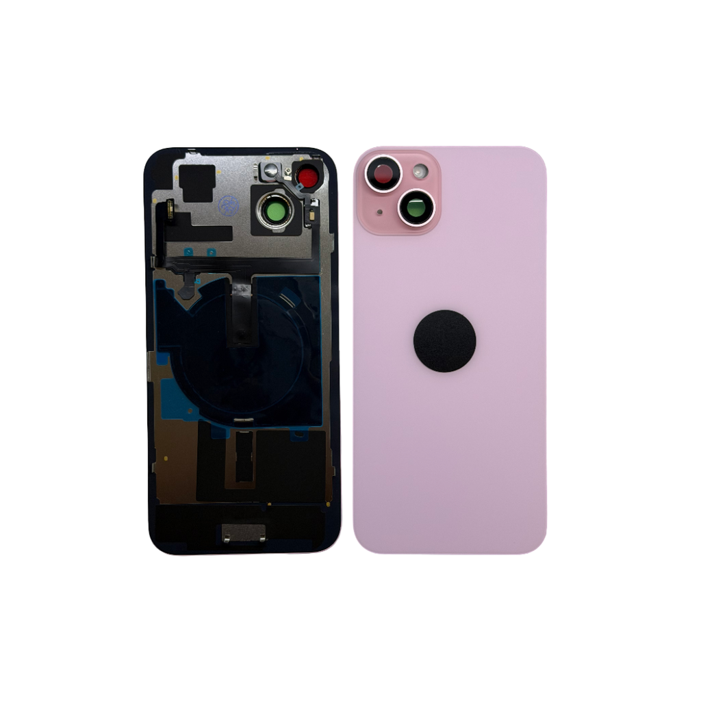TAPA TRASERA IPHONE 15 PLUS ROSA