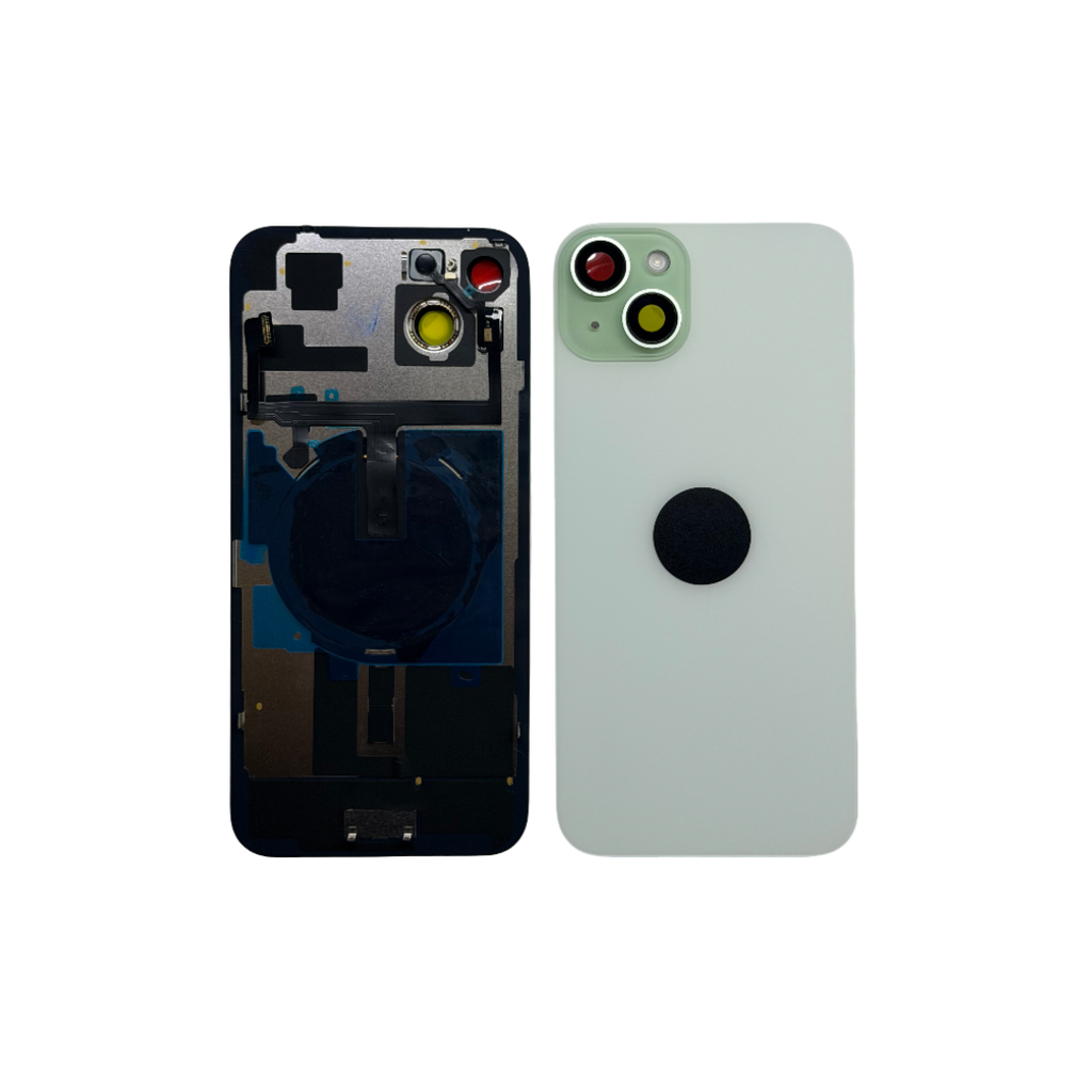 TAPA TRASERA IPHONE 15 PLUS VERDE