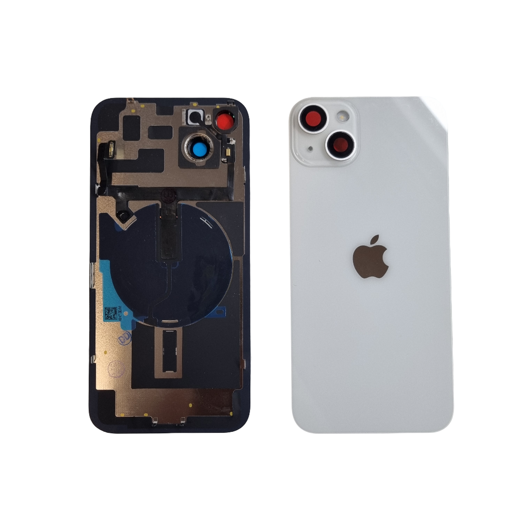 TAPA TRASERA IPHONE 14 PLUS BLANCA C/MAGSAFE (OEM)