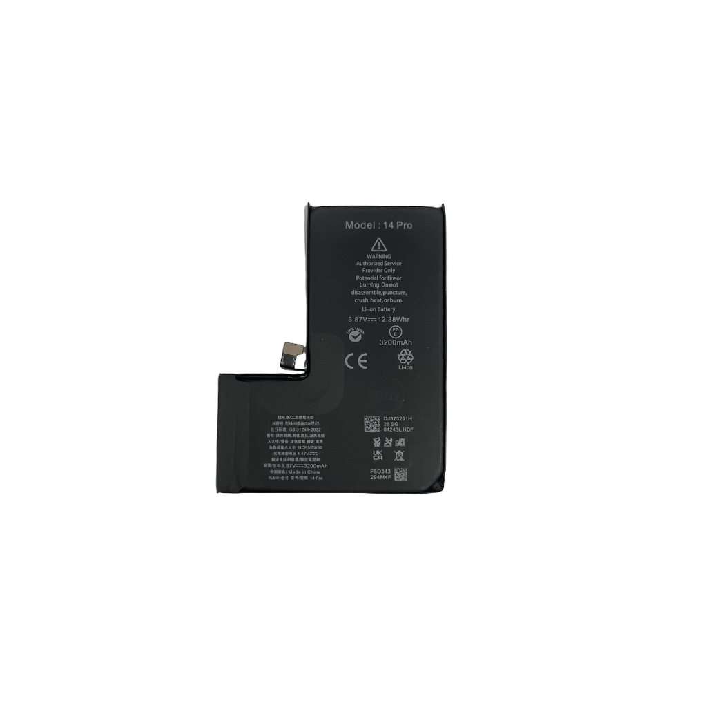 BATERIA IPHONE 14 PRO AUTOPROGRAMABLE ALTA CAPACIDAD (SEGUNDA MANO)