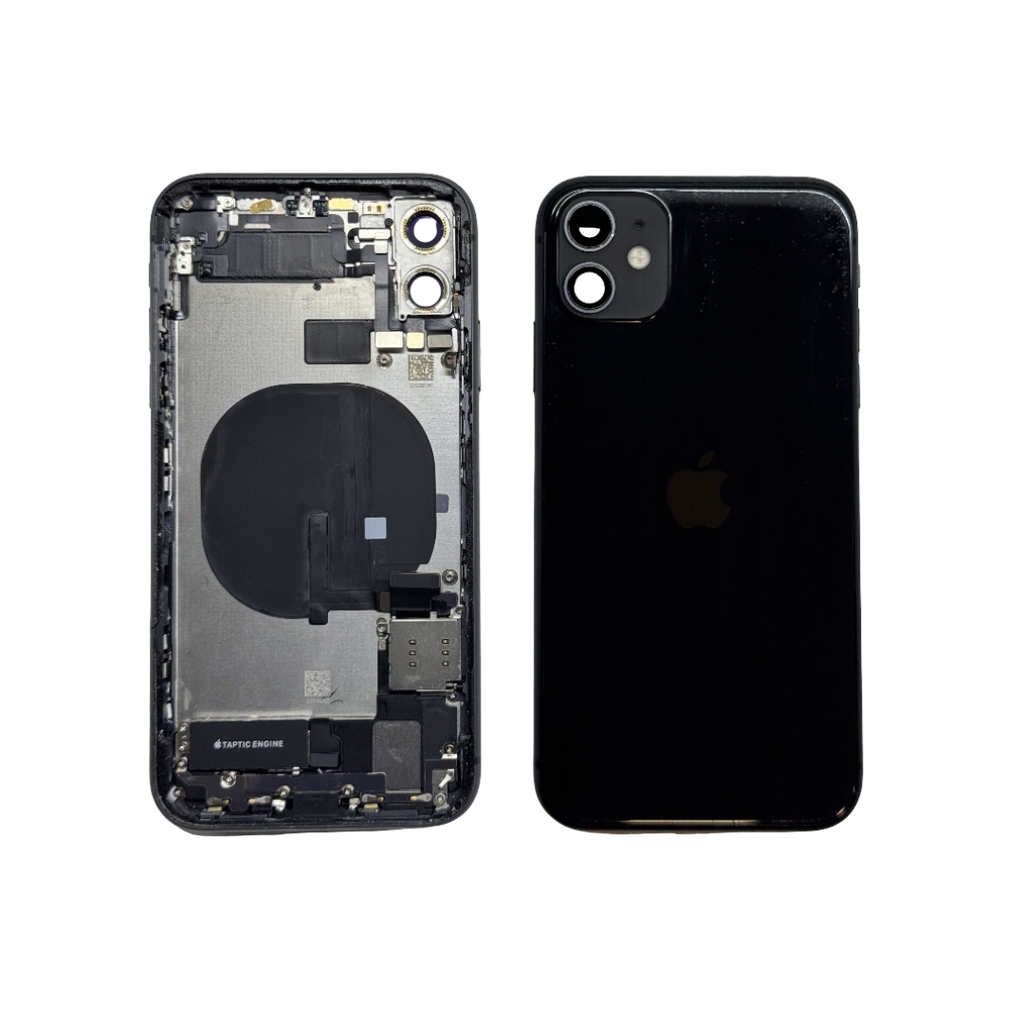 CHASIS COMPLETO IPHONE 11 GRADO B COLOR NEGRO SIM