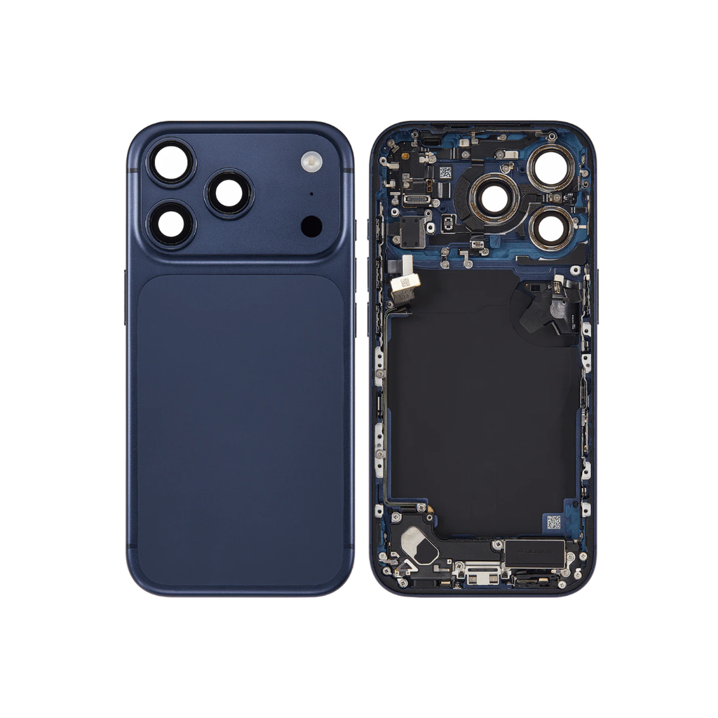 CHASIS COMPLETO IPHONE 17 PRO AZUL GRADO A ESIM