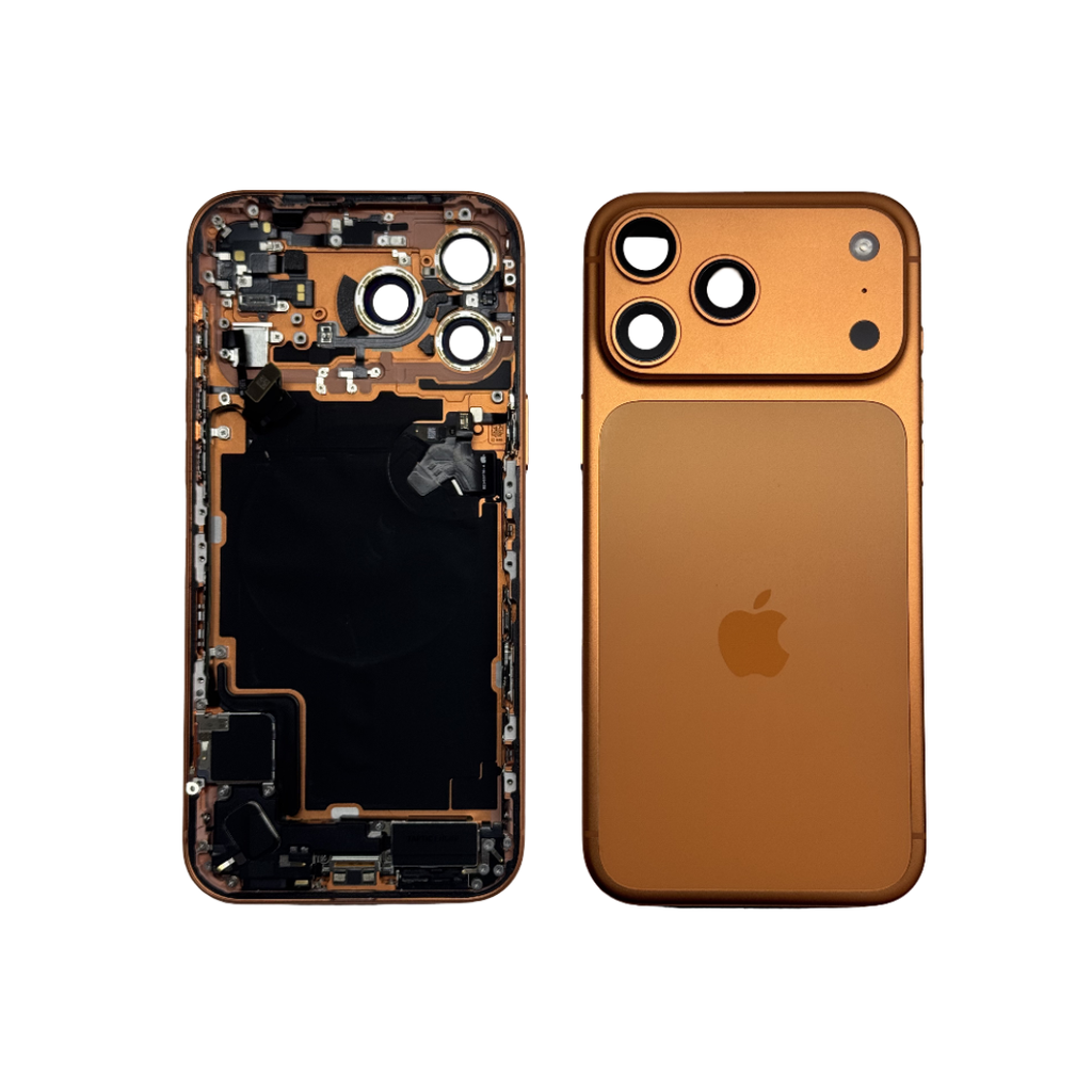 CHASIS COMPLETO IPHONE 17 PRO MAX NARANJA GRADO A SIM