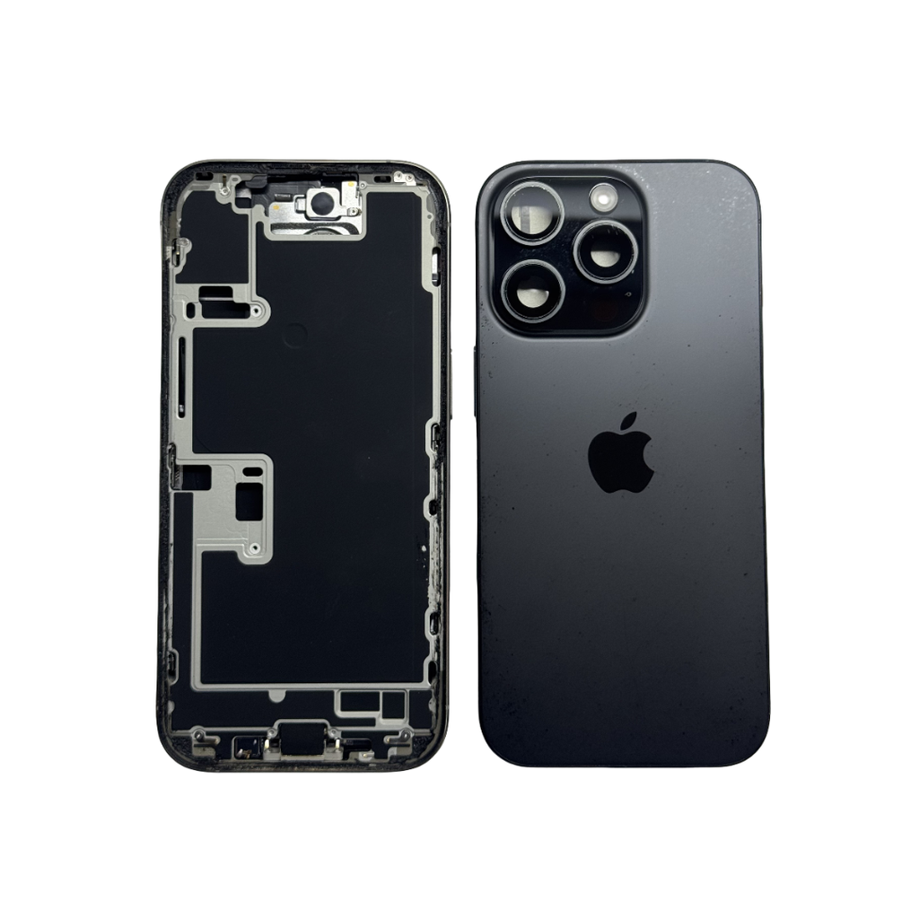 CHASIS COMPLETO IPHONE 16 PRO GRADO A NEGRO ESIM