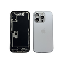 CHASIS COMPLETO IPHONE 16 PRO GRADO A BLANCO ESIM