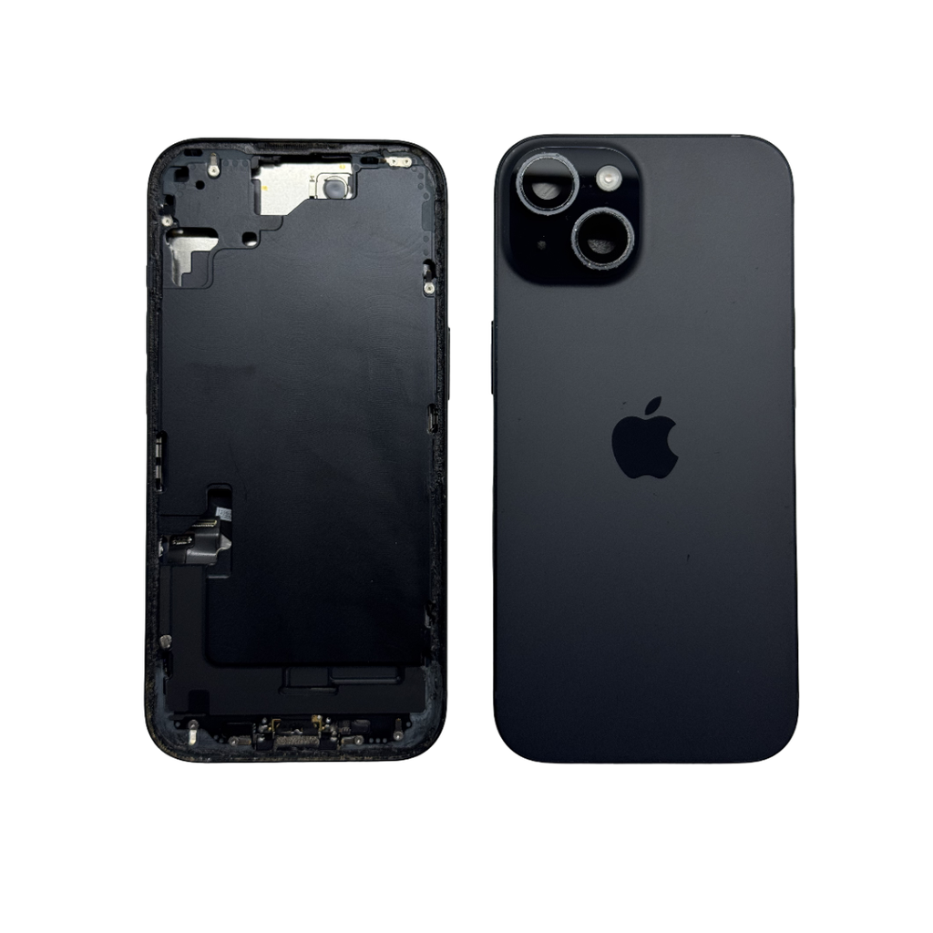 CHASIS COMPLETO IPHONE 15 NEGRO GRADO B ESIM